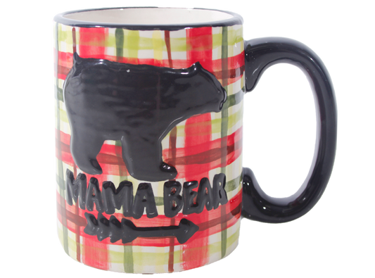 Bisque Mama Bear Mug (Case of 6)