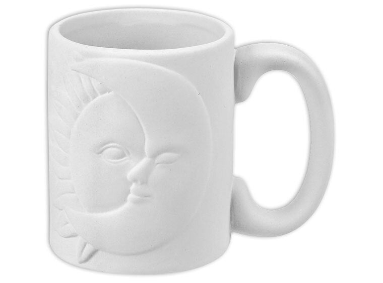 Bisque Sun And Moon Mug (Case of 6)