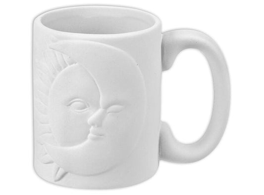 Bisque Sun And Moon Mug (Case of 6)