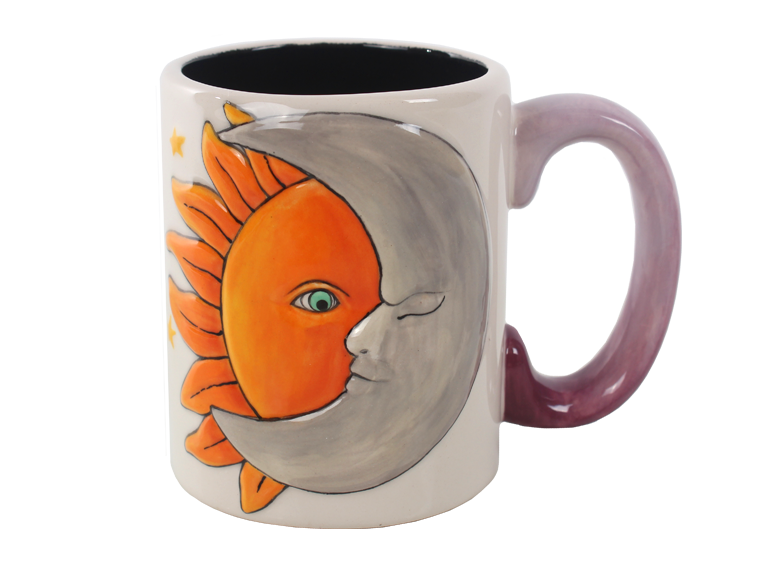 Bisque Sun And Moon Mug (Case of 6)