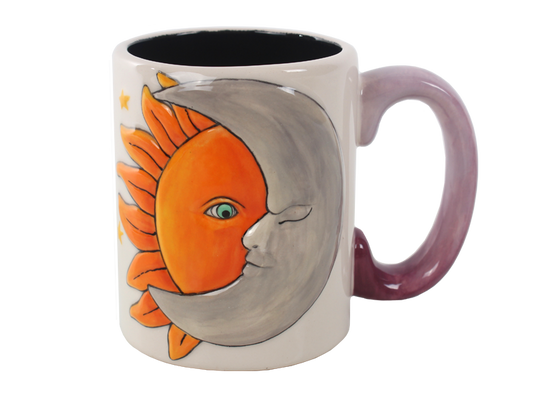 Bisque Sun And Moon Mug (Case of 6)