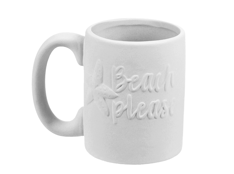 Bisque Beach Please Mug (Case of 6)