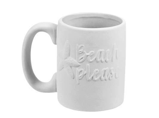 Bisque Beach Please Mug (Case of 6)