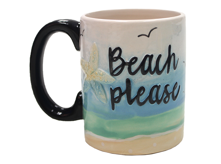 Bisque Beach Please Mug (Case of 6)