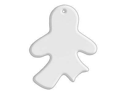 Bisque Bite Me Gingerbread Man Ornament (Case of 12)