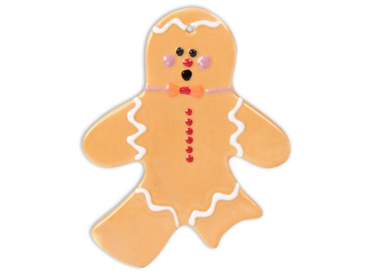 Bisque Bite Me Gingerbread Man Ornament (Case of 12)
