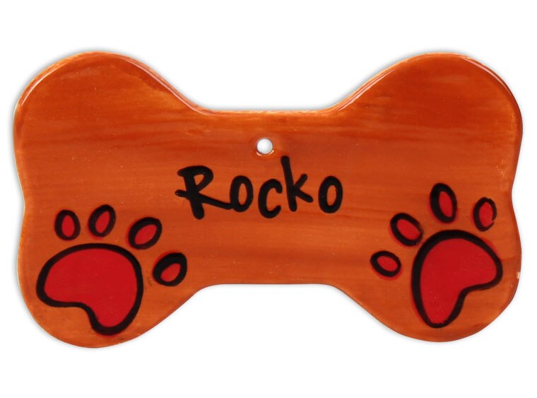 Bisque Bone Ornament (Case of 12)