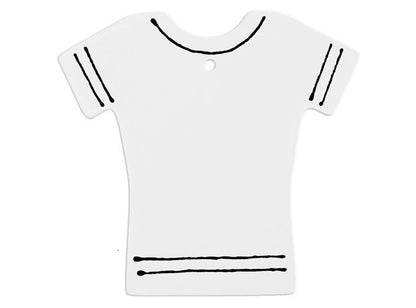 Bisque Hand Detailed Jersey Party Ornament (Case of 12)