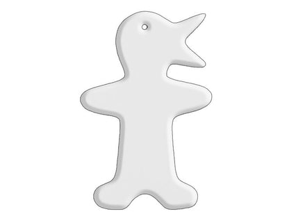 Bisque Ninja Gingerbread Man Ornament (Case of 12)