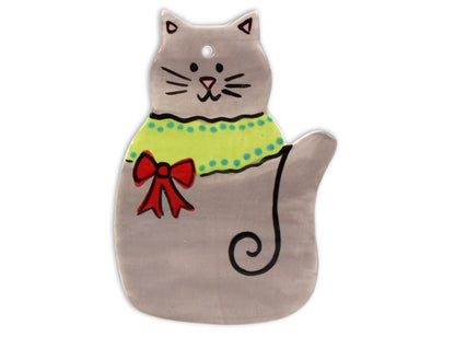 Bisque Pretty Kitty Ornament (Case of 12)