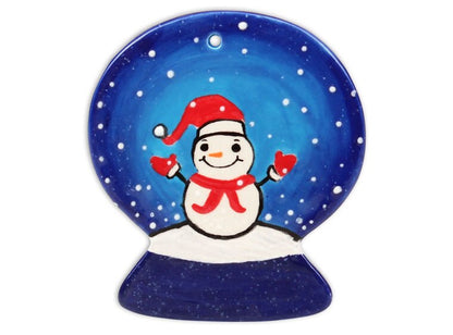 Bisque Snowglobe Ornament (Case of 12)