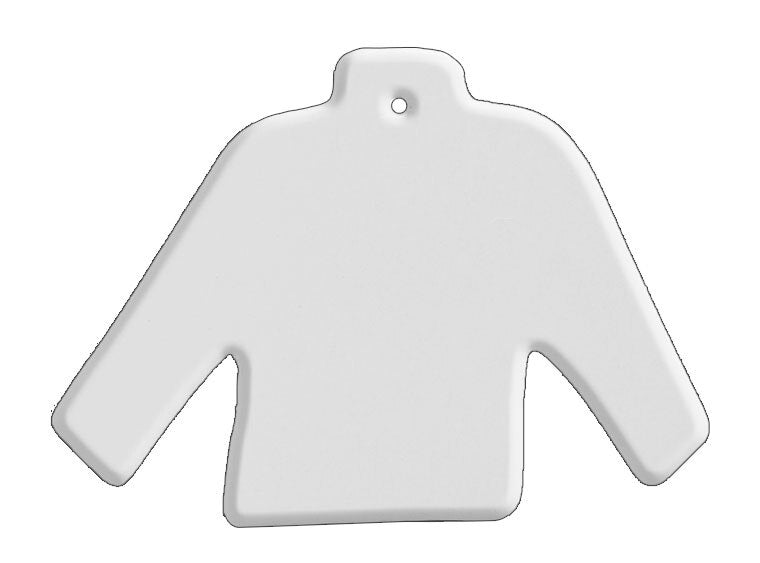 Bisque Christmas Sweater Party Ornament (Case of 12)