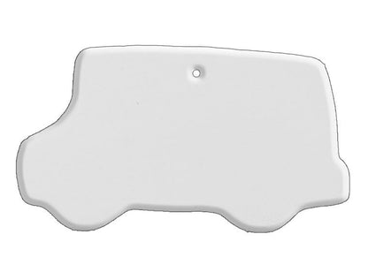 Bisque Bus Party Ornament (Case of 12)