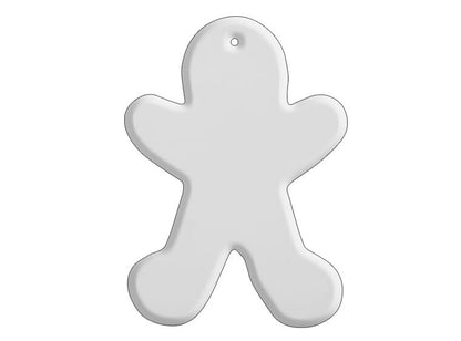 Bisque Gingerbread Man Party Ornament (Case of 12)