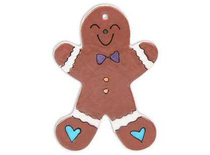 Bisque Gingerbread Man Party Ornament (Case of 12)