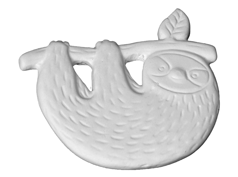 Bisque Sloth Ornament (Case of 12)