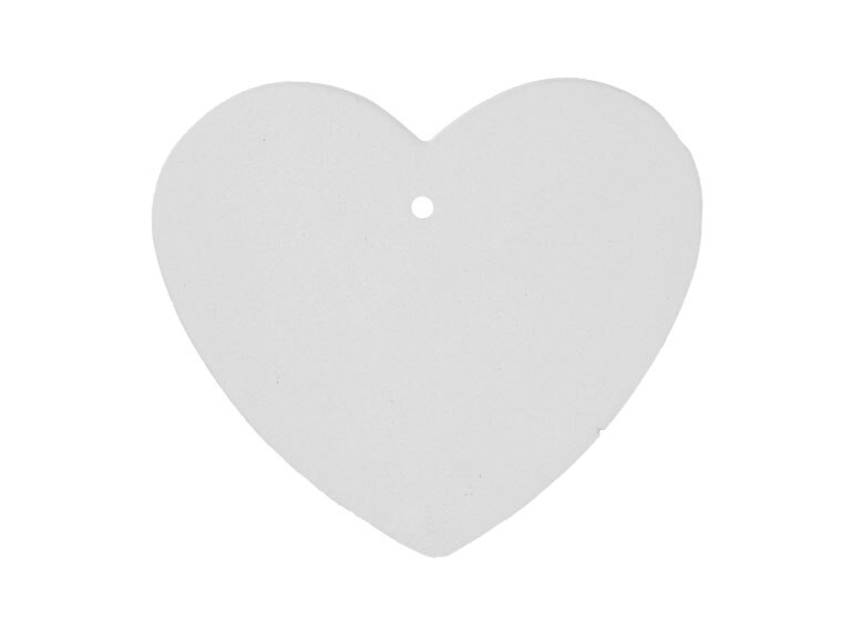 Bisque Heart Party Ornament (Case of 12)