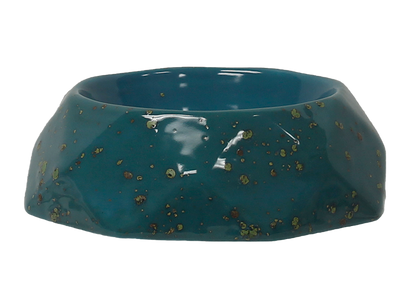 Bisque Faceted Pet Bowl (Case of 4)