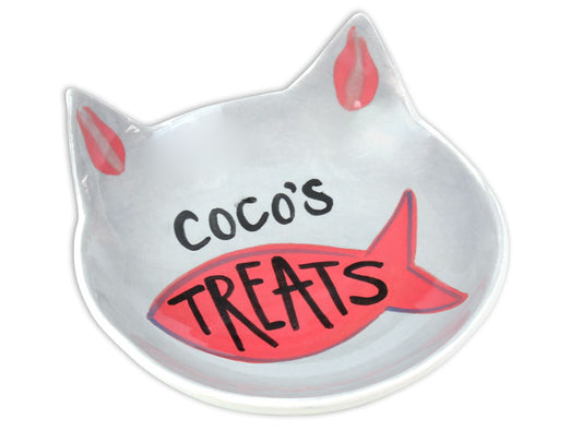 Bisque Cat Bowl (Case of 8)