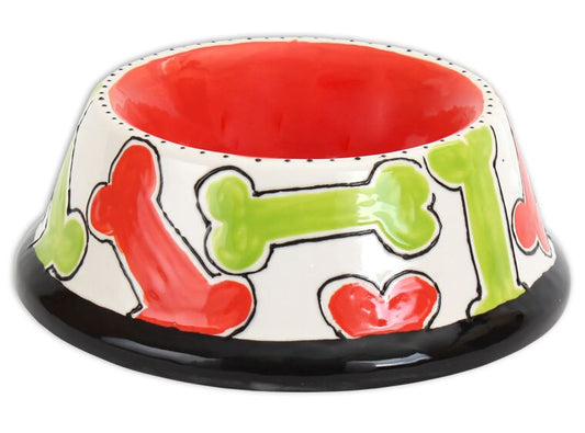 Bisque Small Dog Bowl (Case of 4)