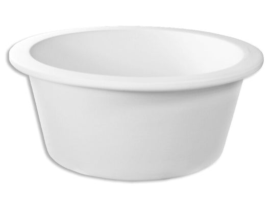 Bisque Paw Print Pet Bowl (Case of 4)