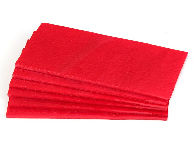 Red Opalescent Blocks (Case of 1)