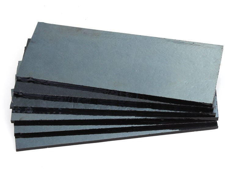 Silver Iridescent On Black Blocks (Case of 1)