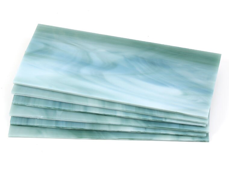 Seafoam Green/White Block (Case of 1)