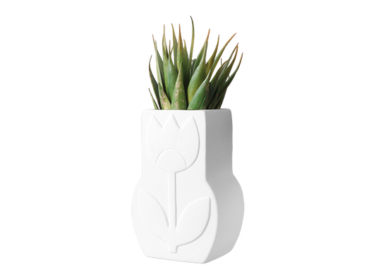 Bisque Art Deco Tulip Vase (Case of 6)