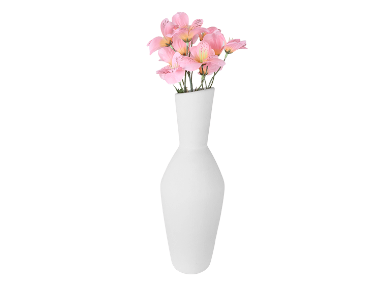 Bisque Angled Modern Vase (Case of 4)