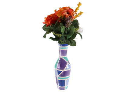 Bisque Angled Modern Vase (Case of 4)