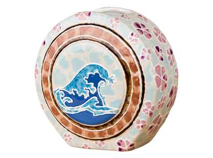 Bisque Art Deco Button Vase (Case of 4)
