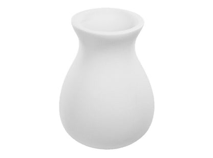 Bisque Teardrop Bud Vase (Case of 12)