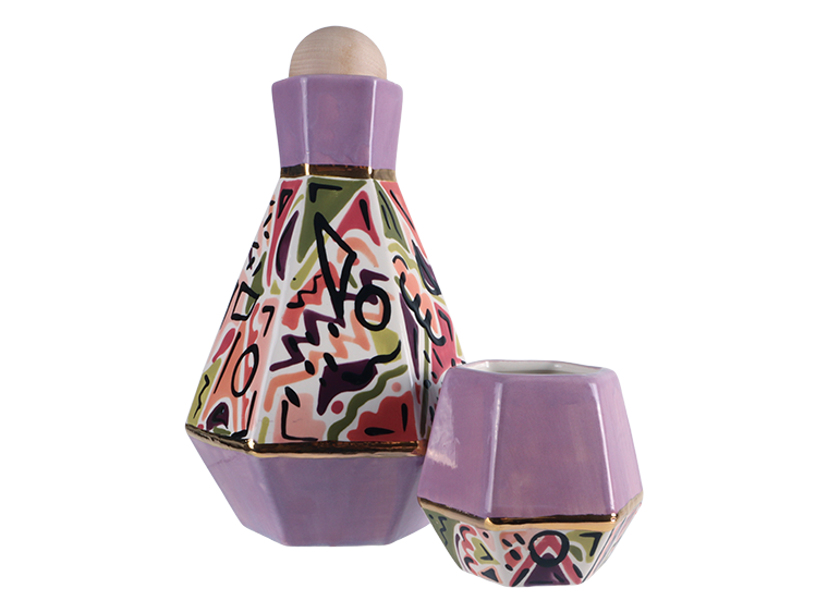Bisque Jewelled Cup (Case of 6)