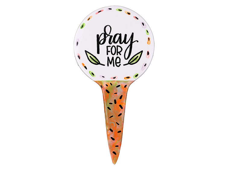 Bisque 9" Garden Stake (Case of 12)