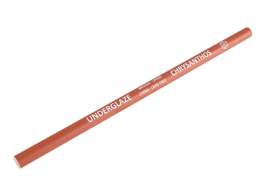 Chrysanthos Underglaze Pencil - Brown (Case of 1)