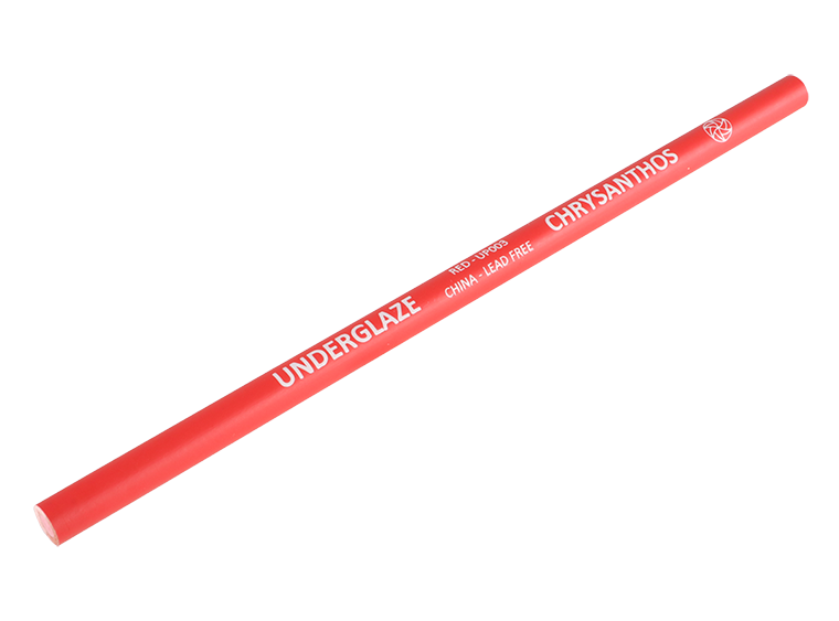 Chrysanthos Underglaze Pencil - Red (Case of 1)