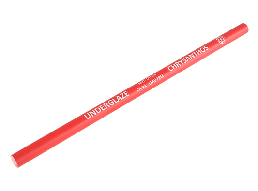 Chrysanthos Underglaze Pencil - Red (Case of 1)
