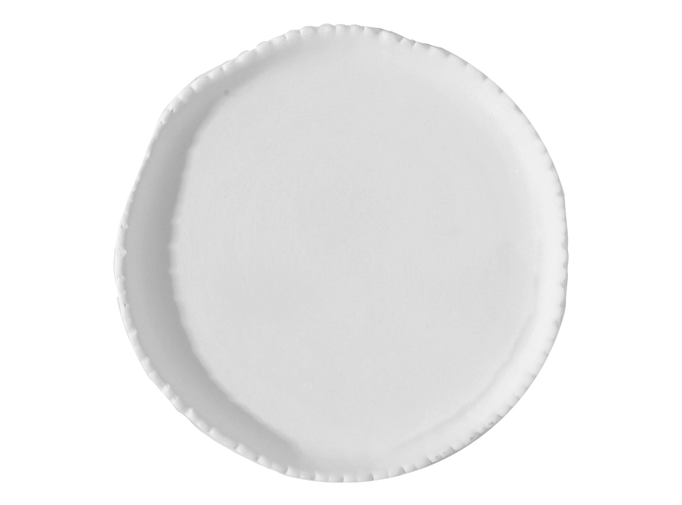 Bisque Small Kells Plate (Case of 12)