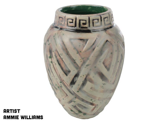Bisque Tribal Vase (Case of 6)