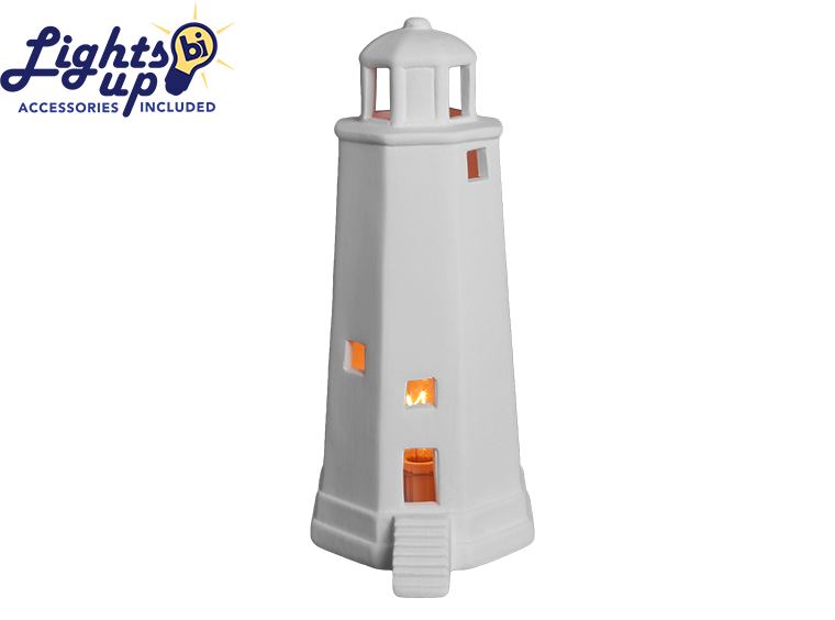 Bisque Lighthouse (Case of 4)