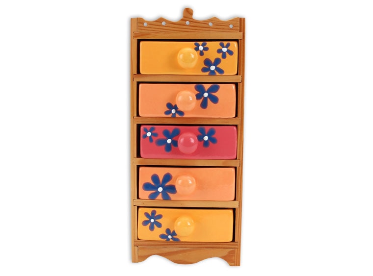 Bisque Five Drawer Set (Case of 1)