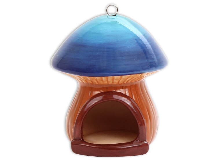 Bisque Hanging Mushroom Feeder (Case of 4)