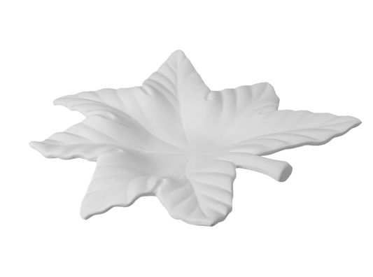 Bisque Lovely Leaf Dish (Case of 6)