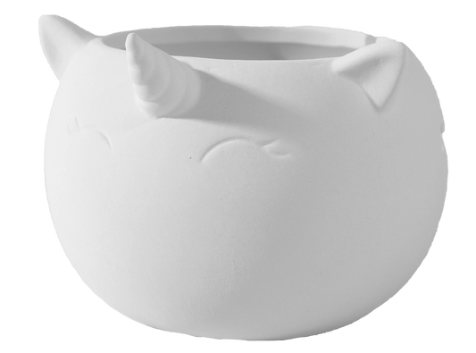 Bisque Unicorn Yarn Bowl (Case of 4)