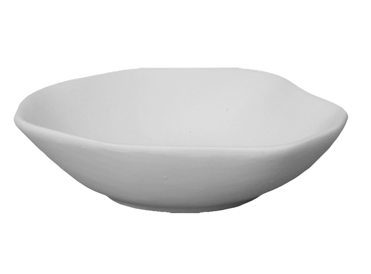 Bisque Organic Rhythms Dish (Case of 6)