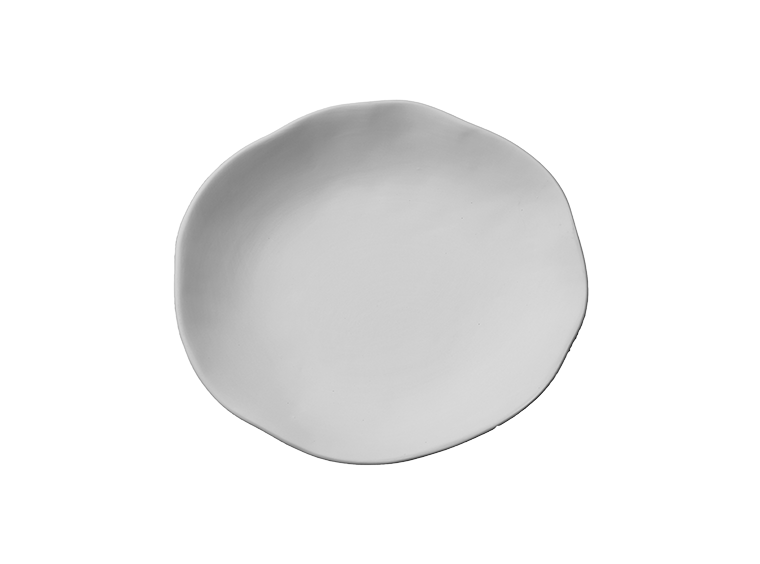 Bisque Organic Rhythms Dinner Plate (Case of 4)