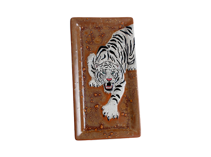 Bisque Tigeria Plate (Case of 6)