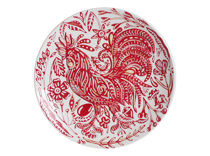Bisque Crower Plate (Case of 4)