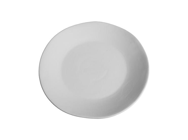 Bisque Organic Coupe Dinner Plate (Case of 4)